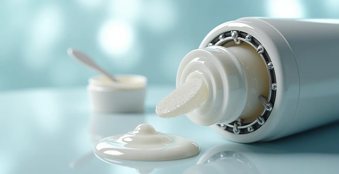 Airless-Pumpspender und kleine Reisetiegel für hygienische Produktaufbewahrung