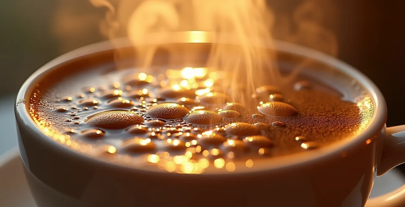 Visualisierung des natürlichen Cortisol-Rhythmus am Morgen