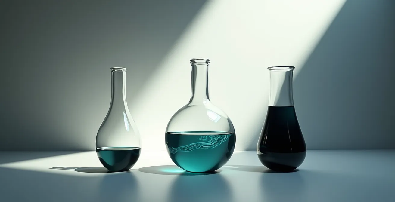 Visualisierung der drei Erschöpfungsarten: physisch, mental und emotional