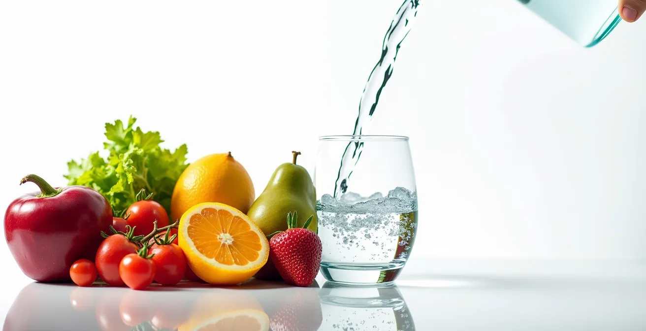 Visualisierung, die die Verwechslung von Hunger- und Durstsignalen im Gehirn darstellt